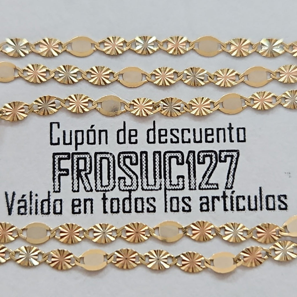 CADENA ORO 14 K 1.2 GRMS (SEMINUEVO)