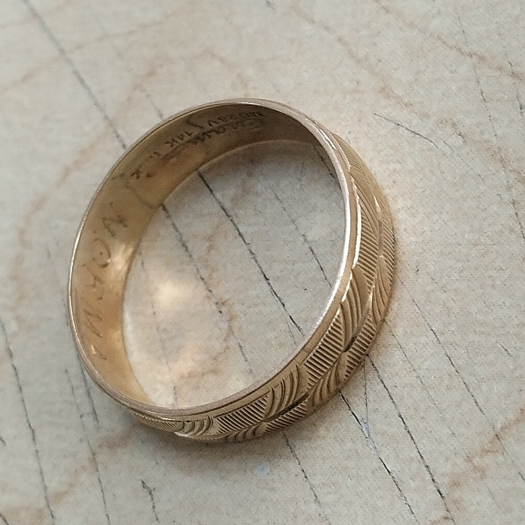 ARGOLLA ORO 14 K 2.2 GRMS (SEMINUEVO)
