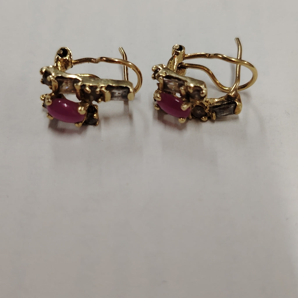ARETES PAR ORO 14 K 3.1 GRMS (SEMINUEVO)