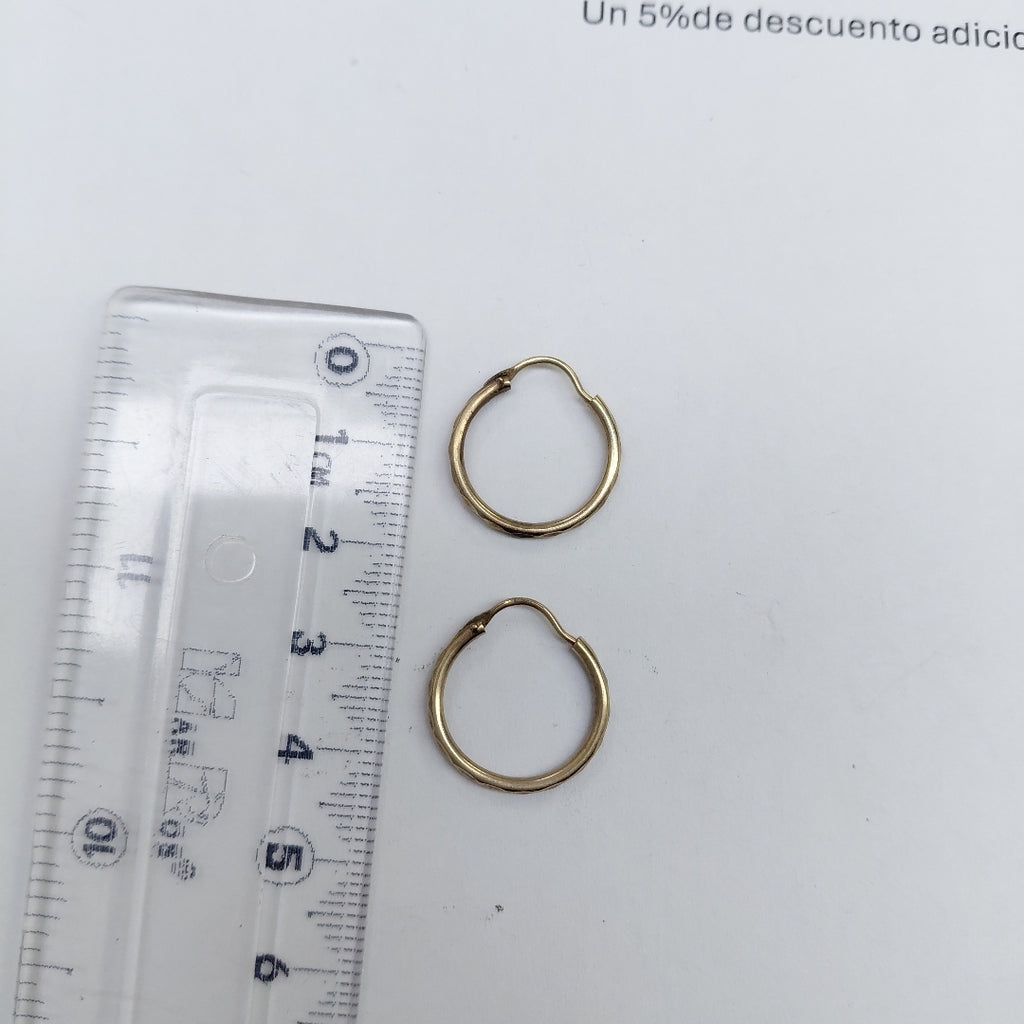 ARRACADAS PAR ORO 8 K 1,00 GRMS (SEMINUEVO)