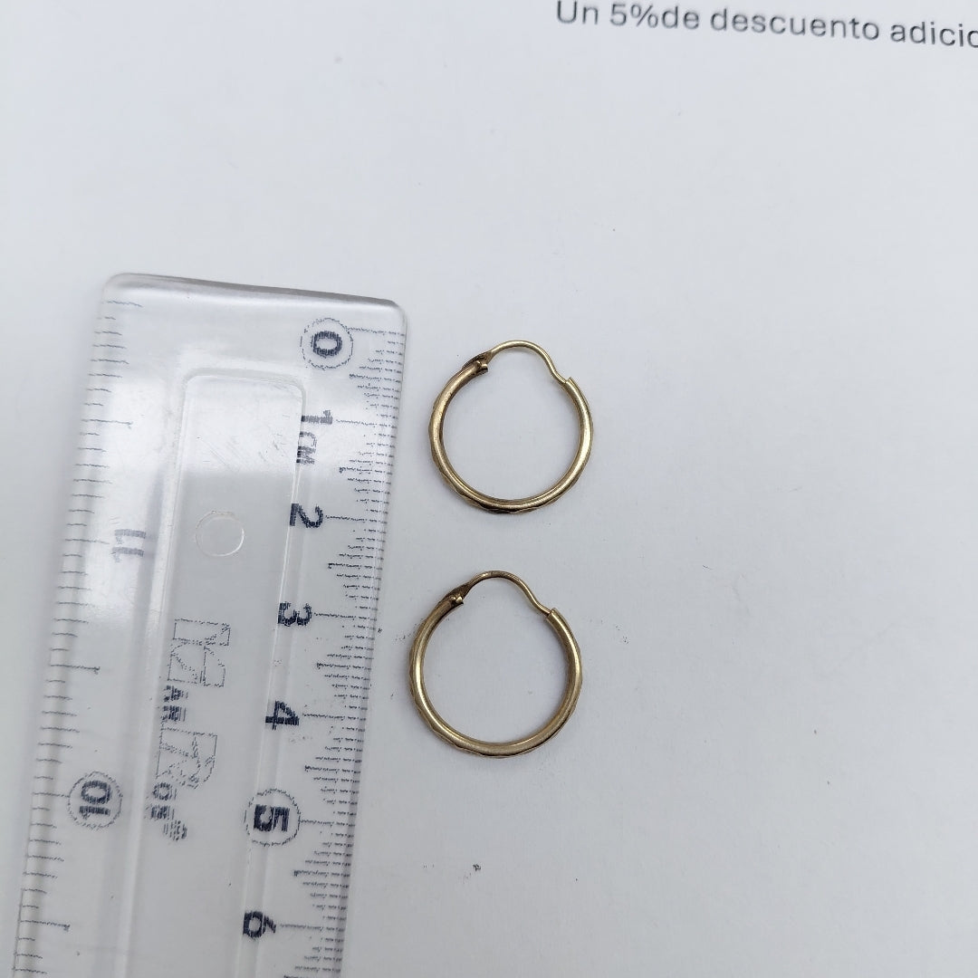 ARRACADAS PAR ORO 8 K 1,00 GRMS (SEMINUEVO)