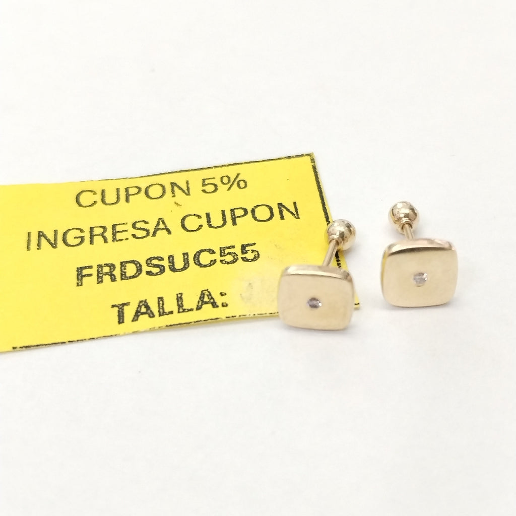 BROQUELES PAR ORO 14 K 1.5 GRMS (SEMINUEVO)