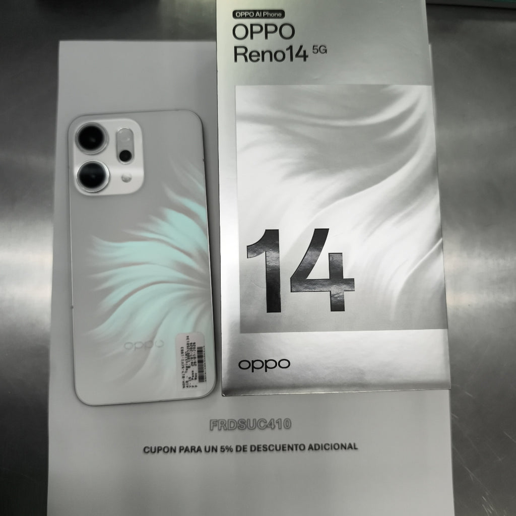 CELULAR OPPO RENO14 5G CPH2737 (2025) 512 GB 12 GB RAM (SEMINUEVO)
