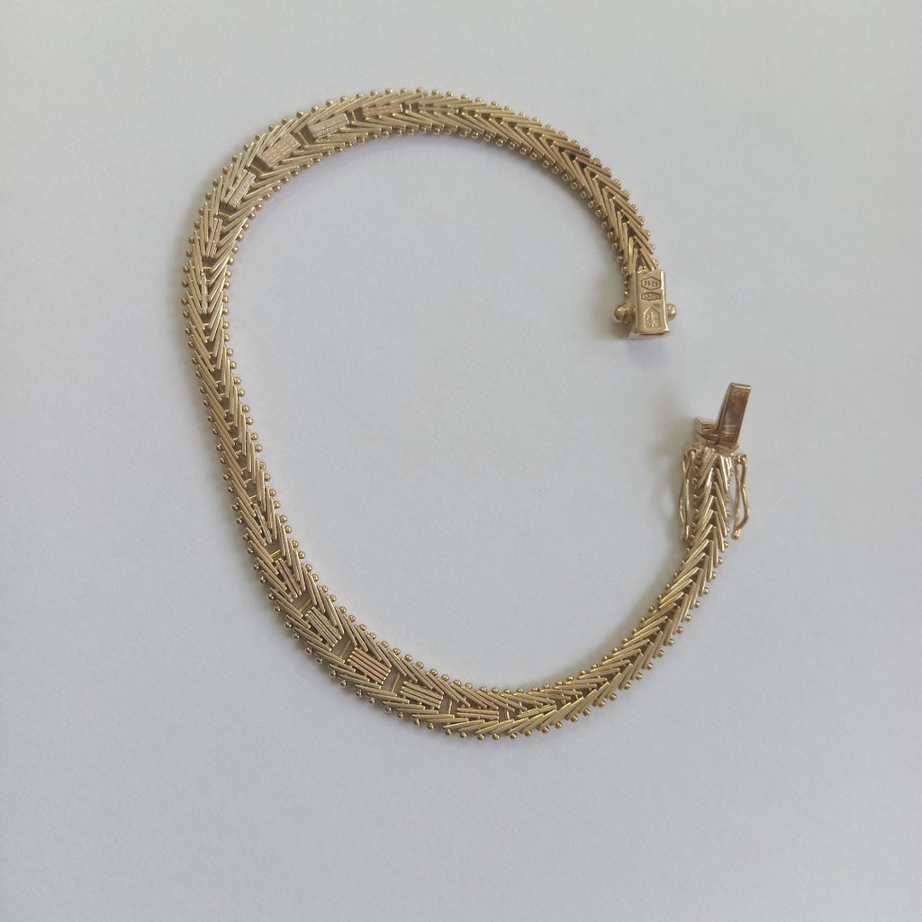 PULSERA ORO 14 K 17,60 GRMS (SEMINUEVO)