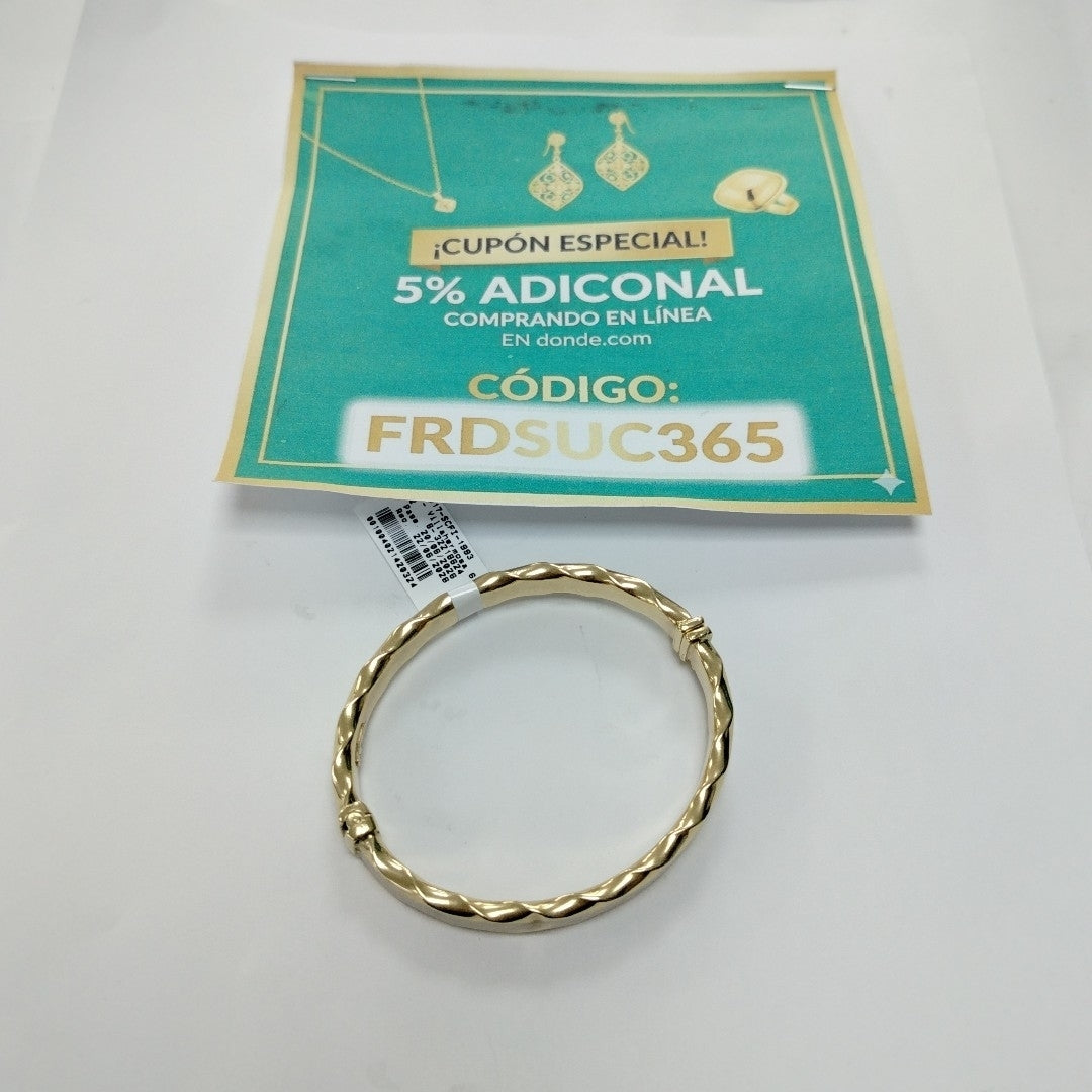 PULSERA RIGIDA ORO 14 K 11,70 GRMS (SEMINUEVO)