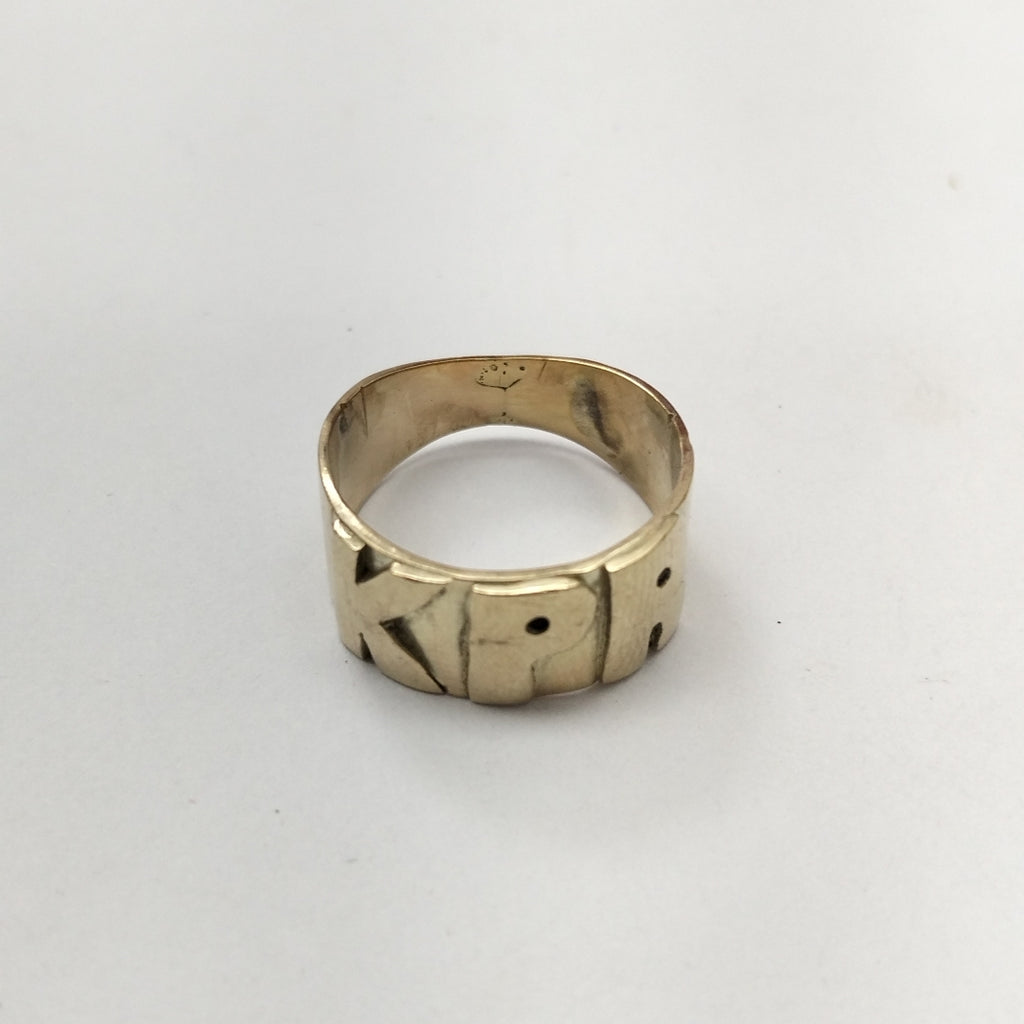 ANILLO ORO 10 K 6.1 GRMS (SEMINUEVO)
