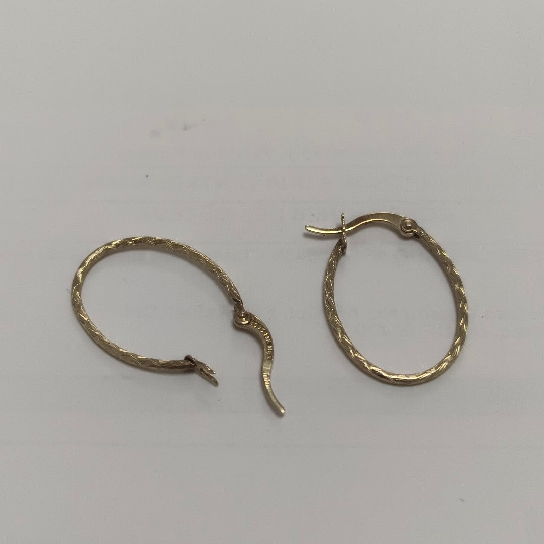 ARRACADAS PAR ORO 14 K 1,20 GRMS (SEMINUEVO)