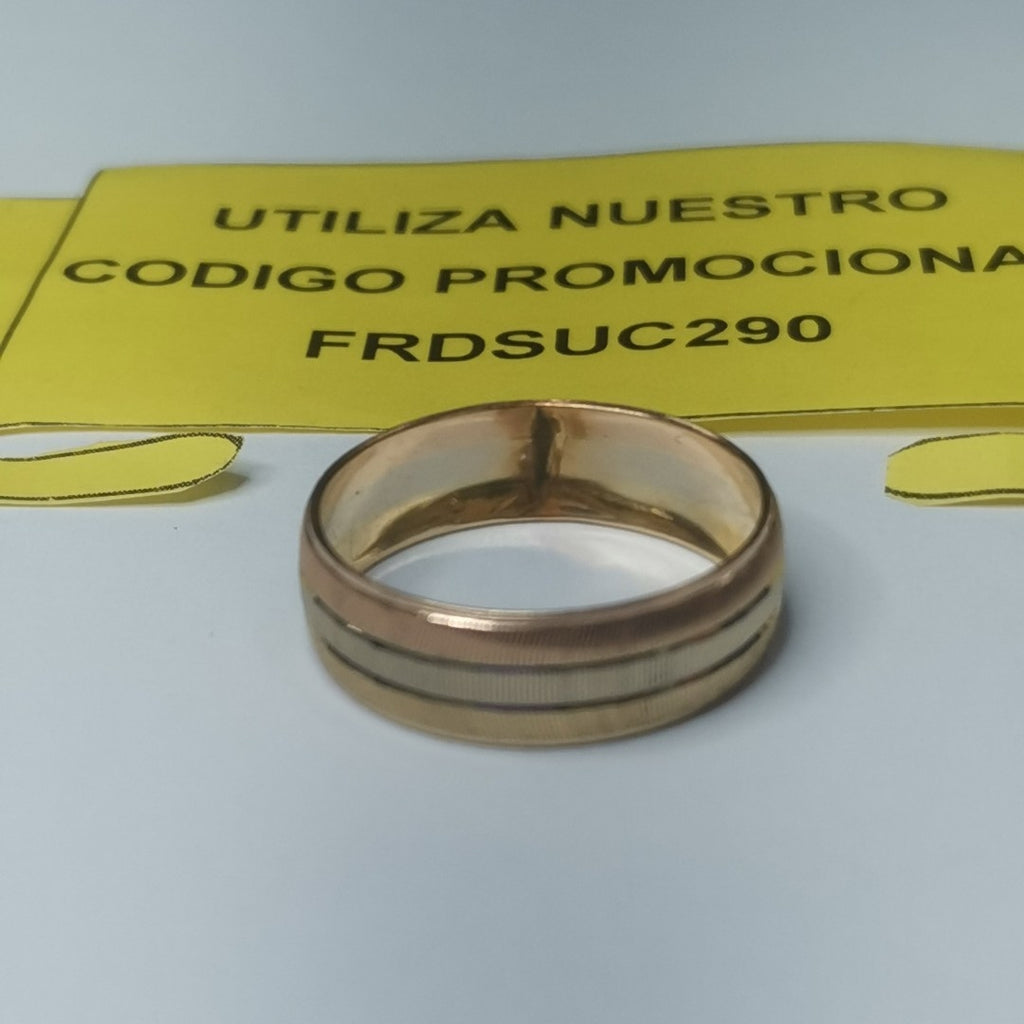 ARGOLLA ORO COMBINADO 10 K 2.6 GRMS (SEMINUEVO)