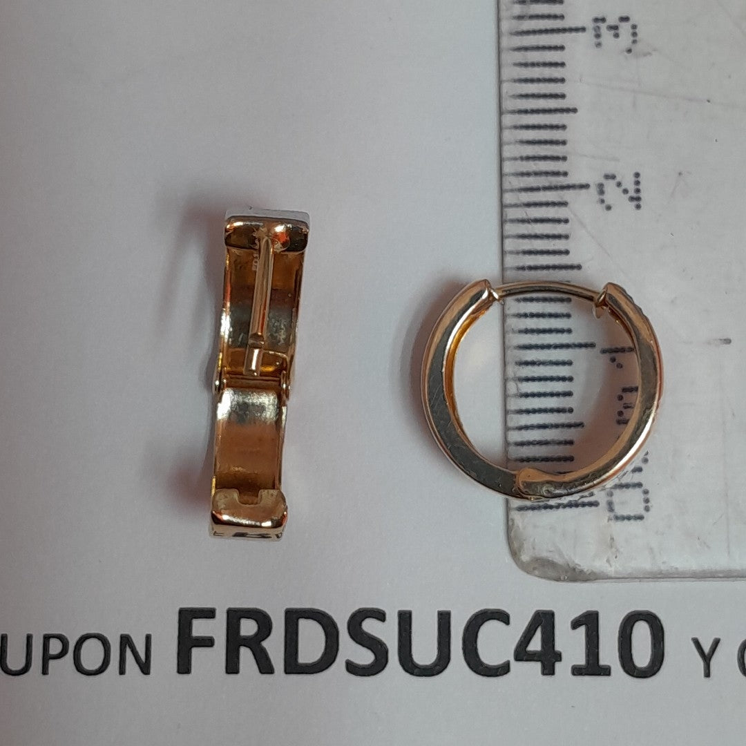 ARRACADAS PAR ORO 10 K 1,70 GRMS (SEMINUEVO)