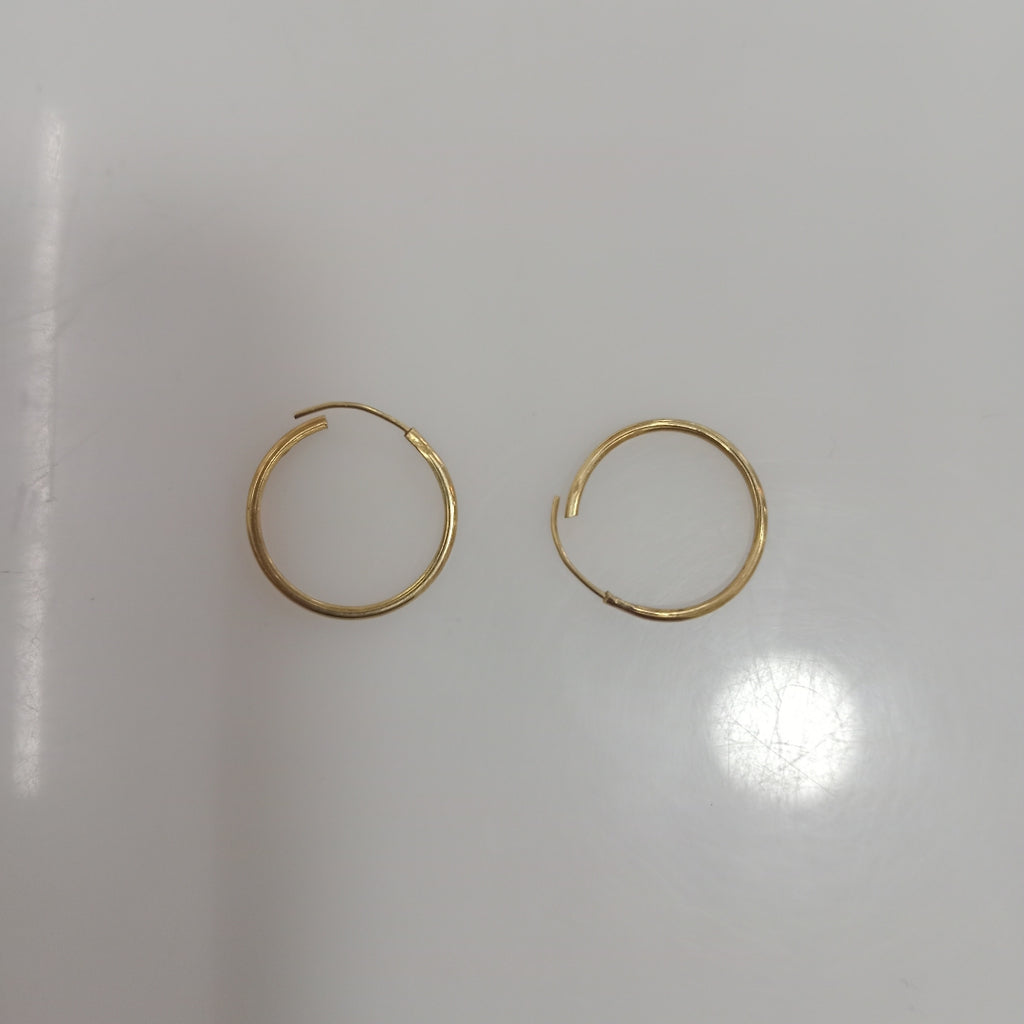 ARRACADAS PAR ORO 14 K 0.9 GRMS (SEMINUEVO)