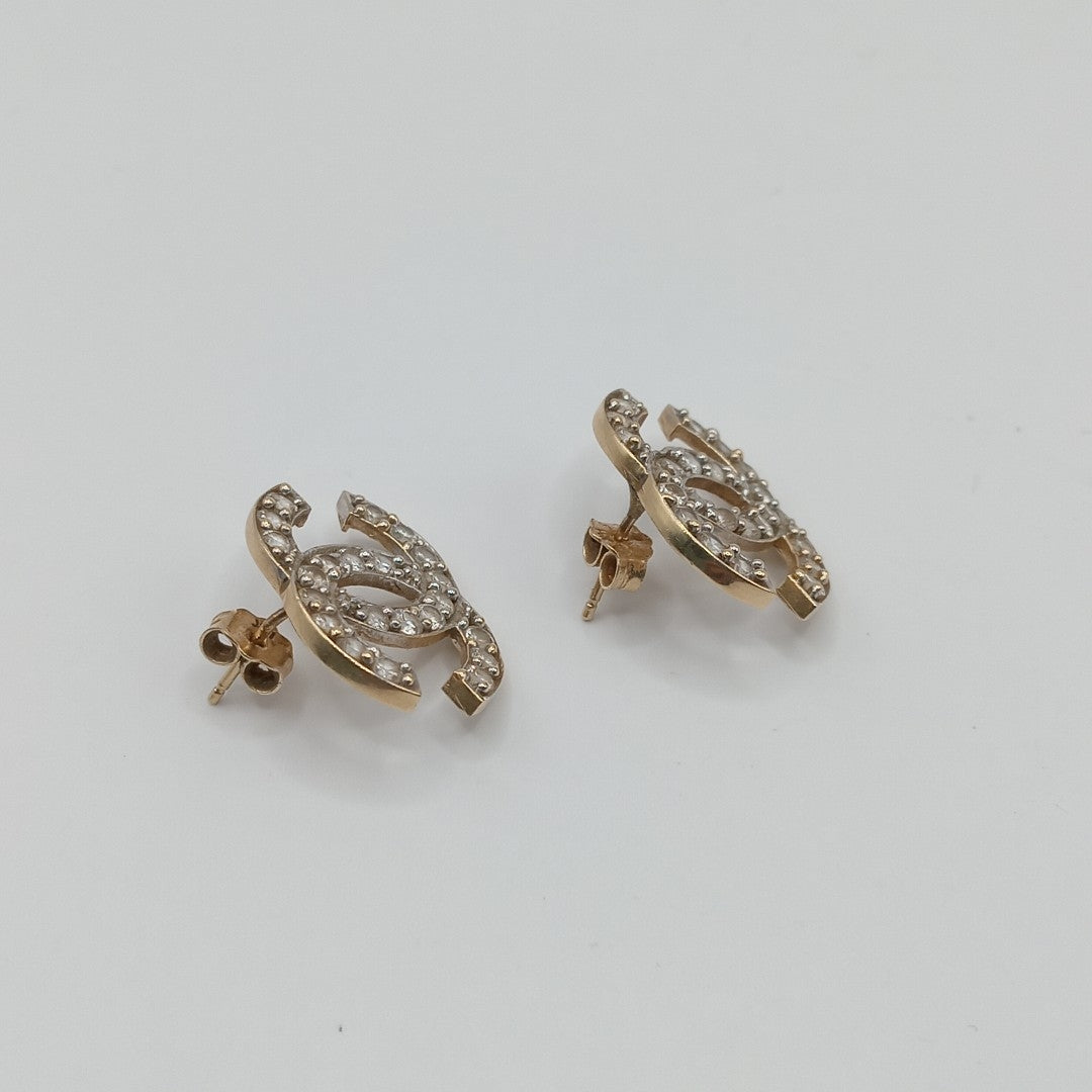 ARETES PAR ORO 14 K 4.1 GRMS (SEMINUEVO)