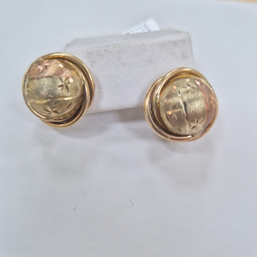 ARETES PAR ORO 8 K 6.3 GRMS (SEMINUEVO)
