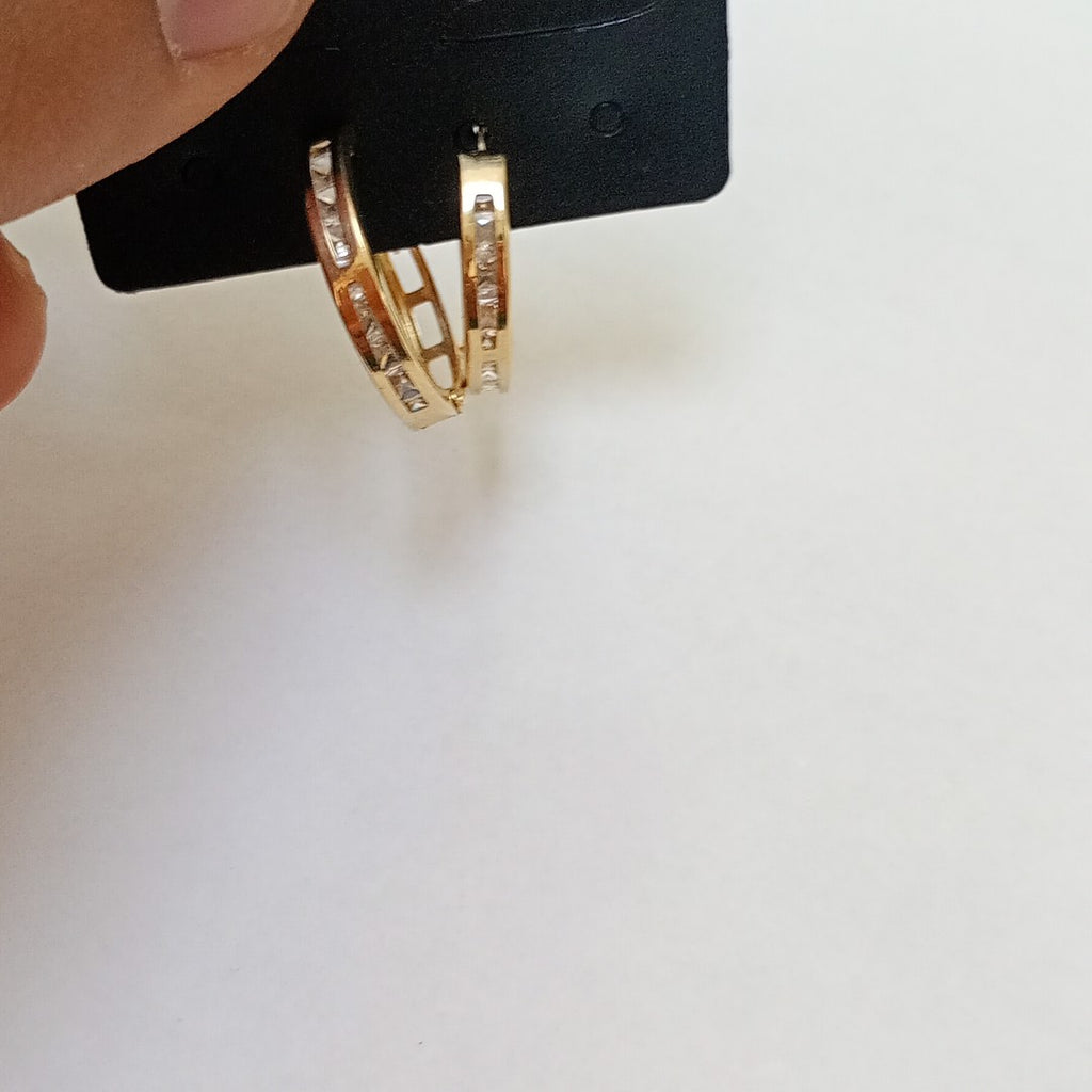 ARRACADAS PAR ORO 10 K 1.6 GRMS (SEMINUEVO)