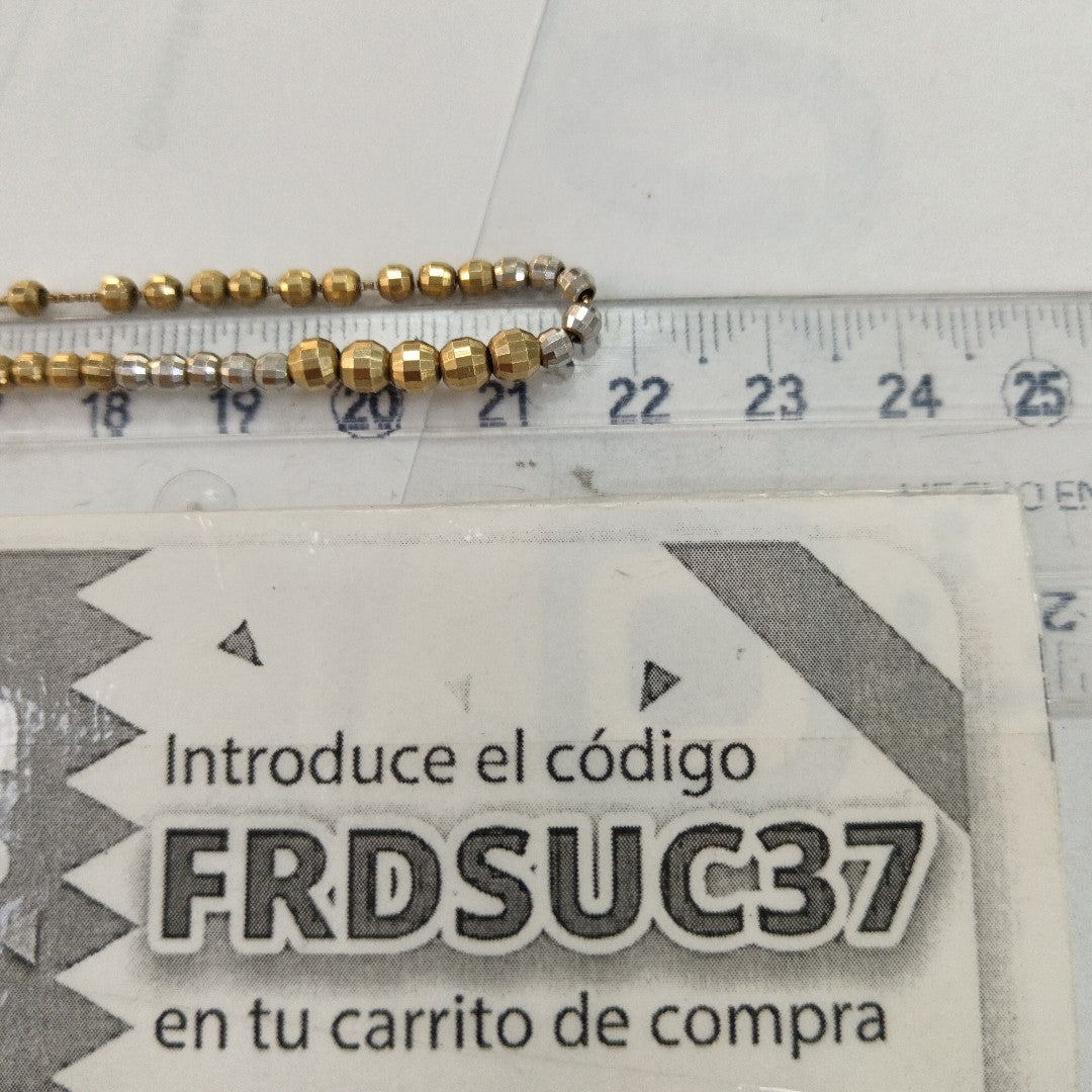 GARGANTILLA ORO 14 K 3,60 GRMS (SEMINUEVO)