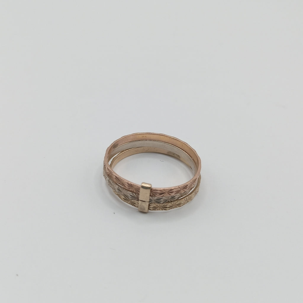 ANILLITO ORO, ORO COMBINADO 10 K 2.1 GRMS (SEMINUEVO)