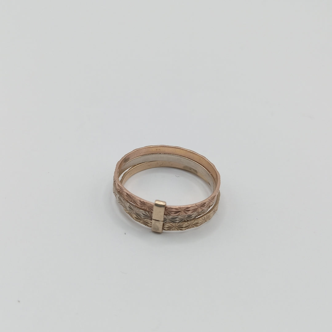 ANILLITO ORO, ORO COMBINADO 10 K 2.1 GRMS (SEMINUEVO)