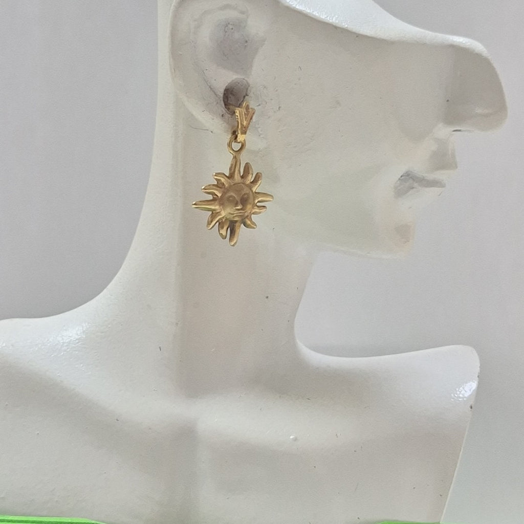 ARRACADAS PAR ORO 10 K 1,40 GRMS (SEMINUEVO)