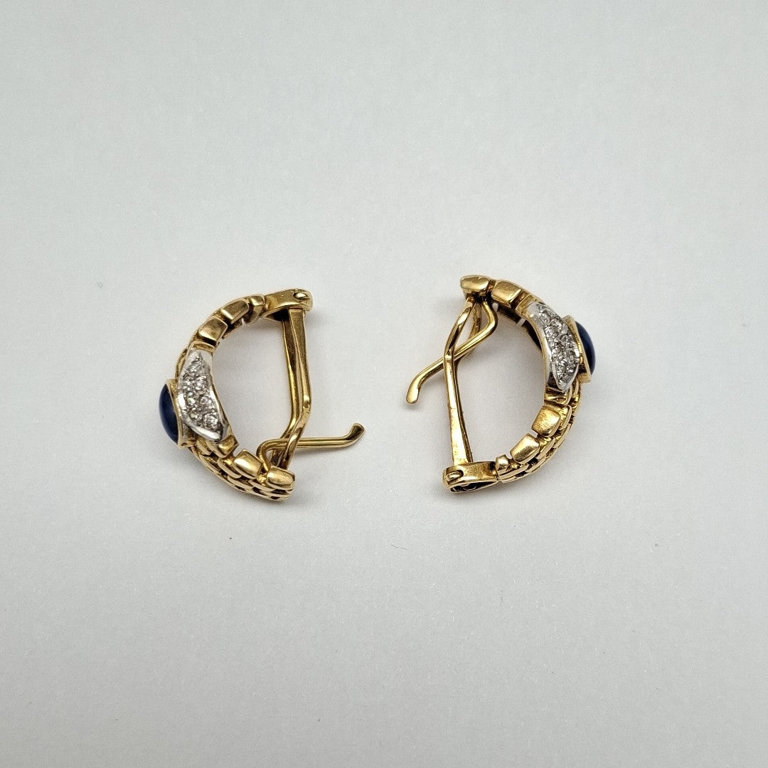 ARETES PAR ORO 14 K 7.6 GRMS (SEMINUEVO)