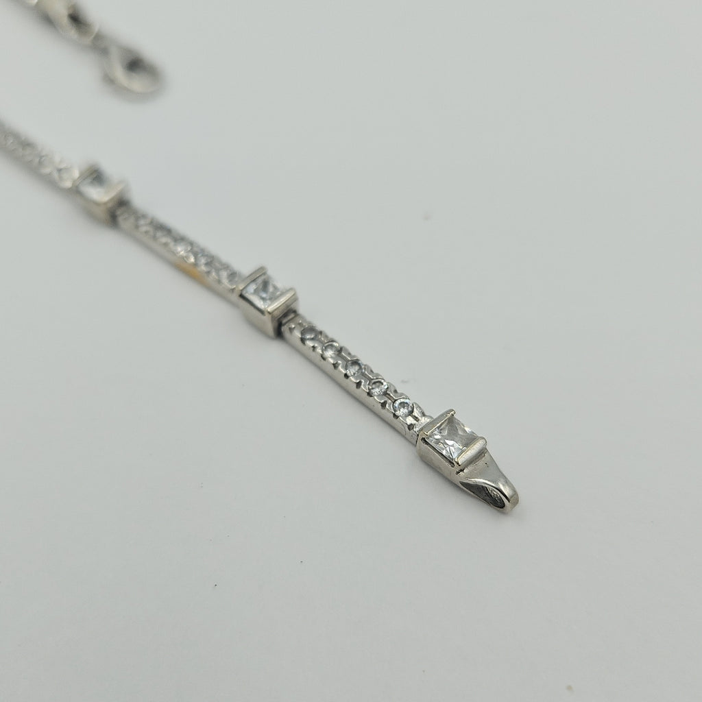 PULSERA ORO BLANCO 14 K 8 GRMS (SEMINUEVO)