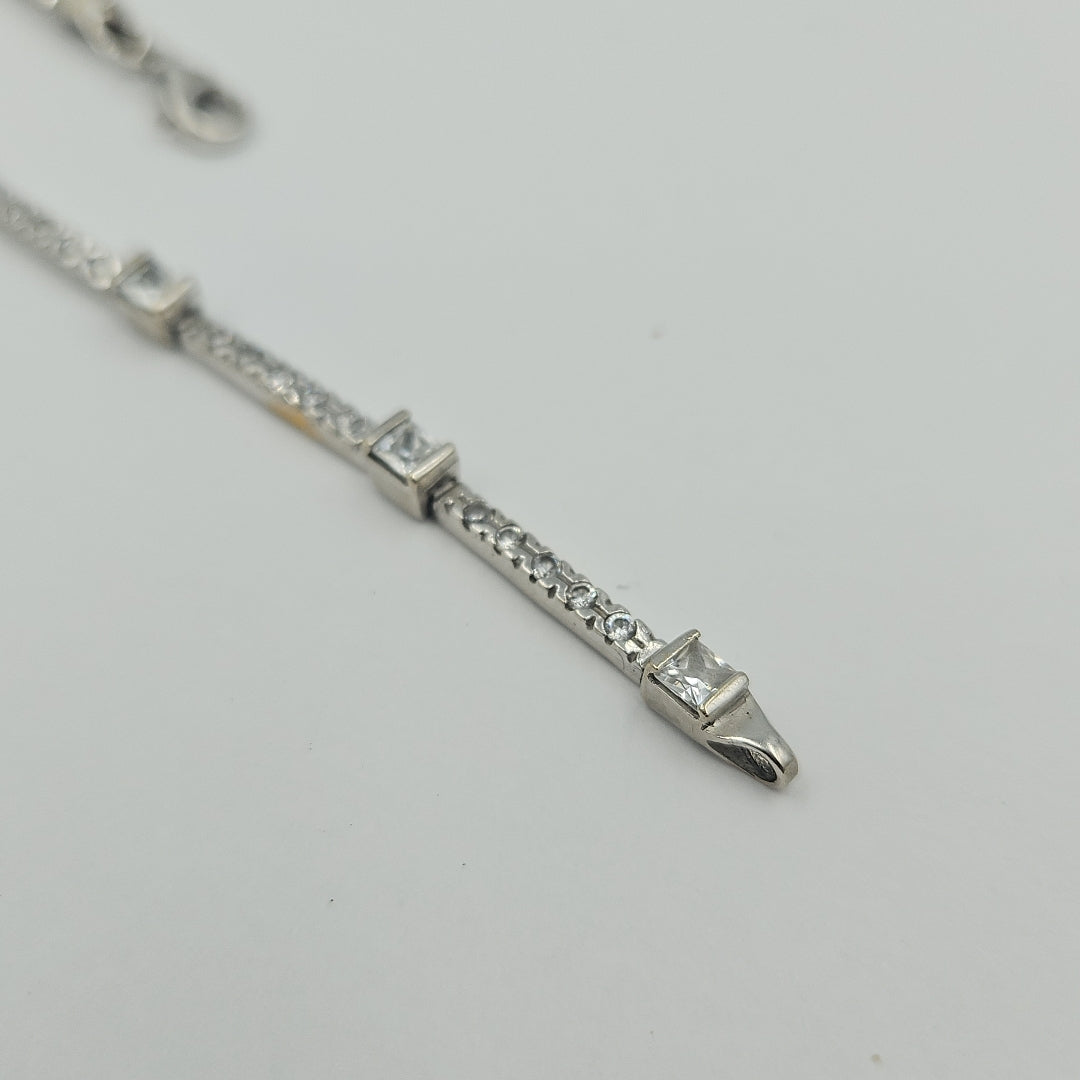 PULSERA ORO BLANCO 14 K 8 GRMS (SEMINUEVO)