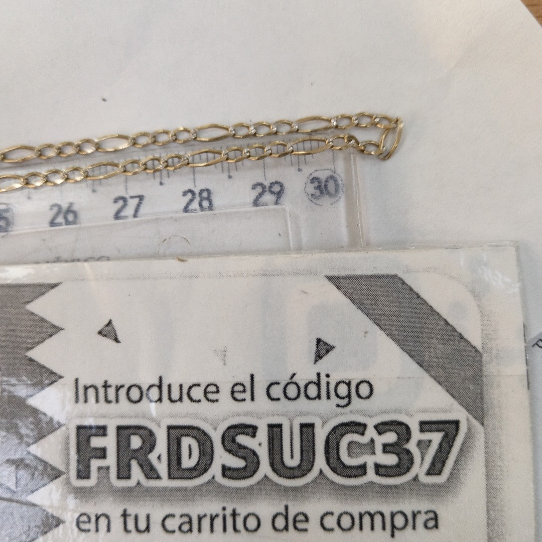 CADENA ORO 10 K 3.8 GRMS (SEMINUEVO)