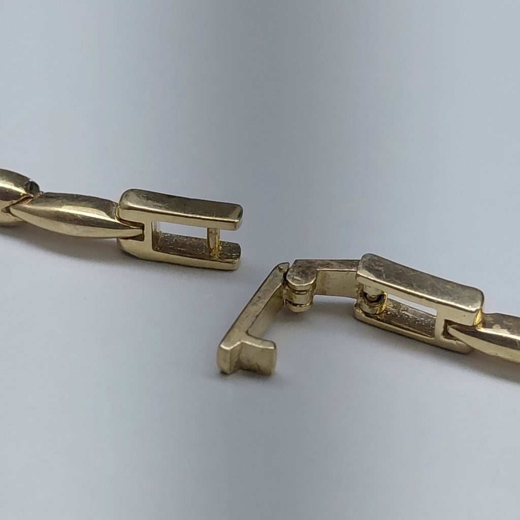 PULSERA ORO, ORO BLANCO 14 K 8.5 GRMS (SEMINUEVO)