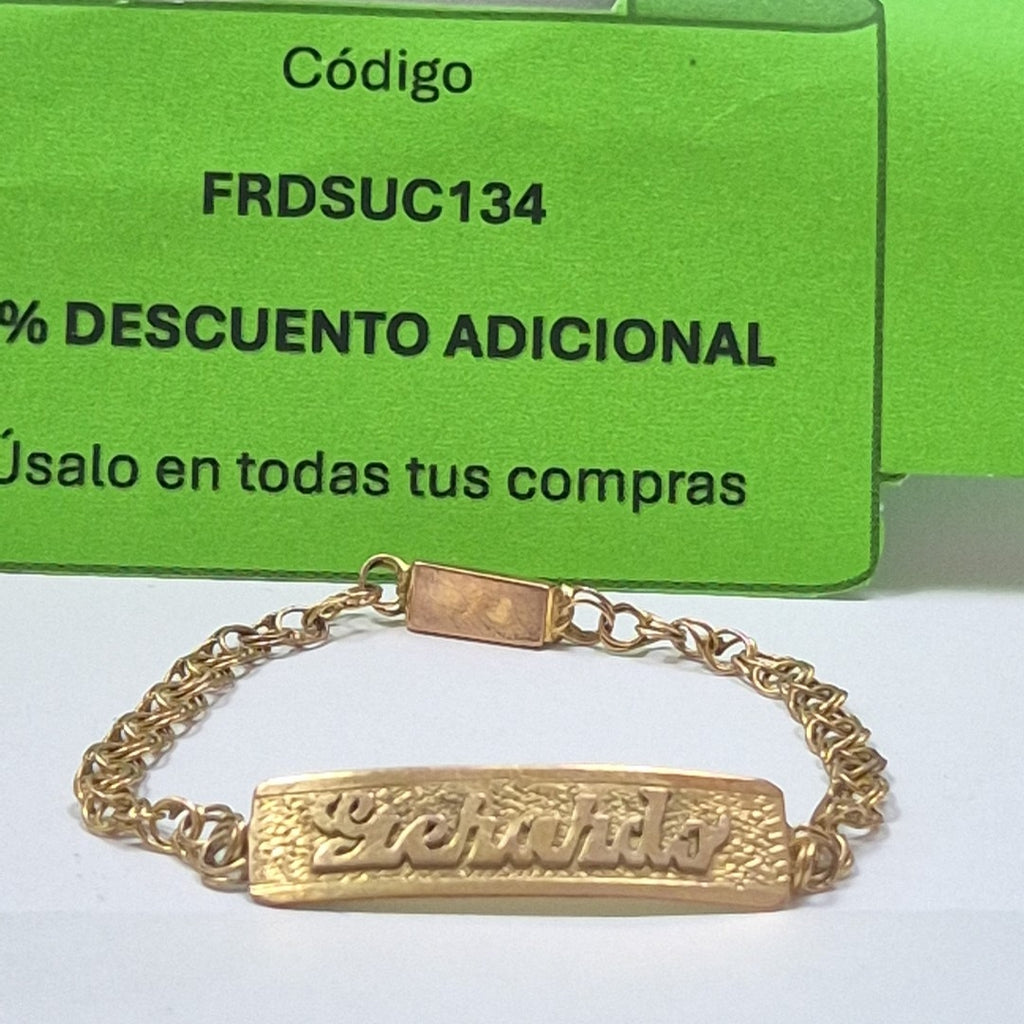 ESCLAVA ORO 10 K 3.2 GRMS (SEMINUEVO)