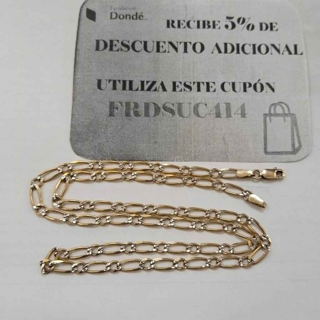 CADENA ORO 14 K 10,10 GRMS (SEMINUEVO)