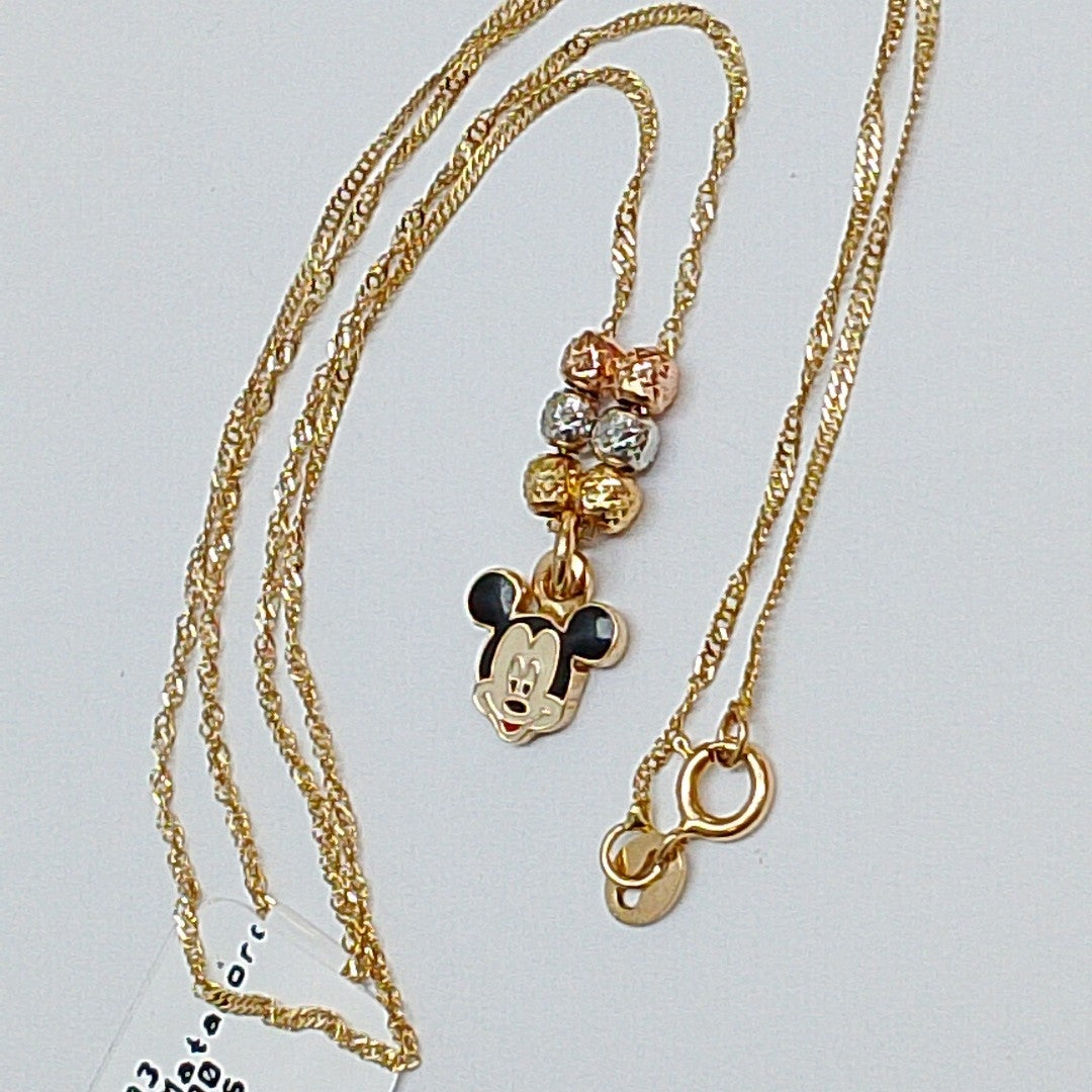 GARGANTILLA ORO 14 K 1.7 GRMS (SEMINUEVO)