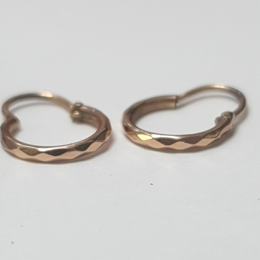 ARRACADAS PAR ORO 8 K 0,80 GRMS (SEMINUEVO)