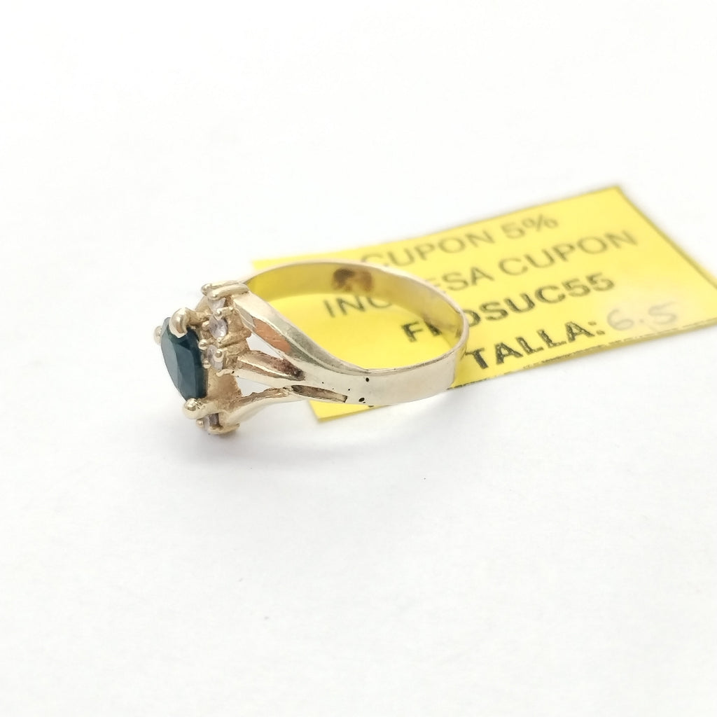 K1 2,60 GRMS 8 K ESPECIFICACIONES COMPLEMENTARIAS ANILLO PIEDRA OVALADA NEGRA Y (SEMINUEVO)