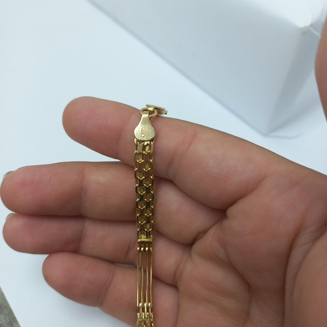 PULSERA ORO 14 K 9.4 GRMS (SEMINUEVO)
