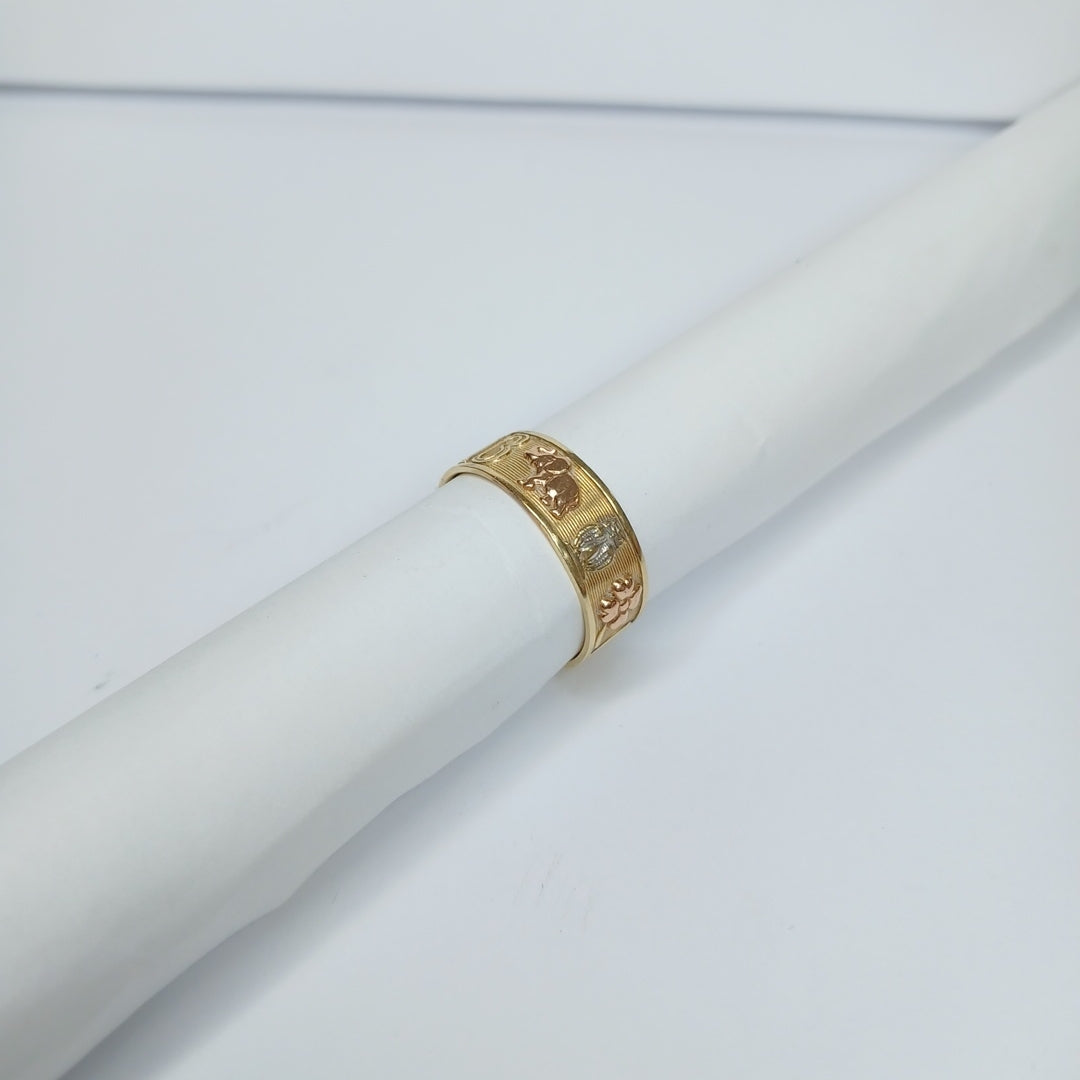 ARGOLLA DE LA SUERTE ORO 14 K 2,90 GRMS (SEMINUEVO)