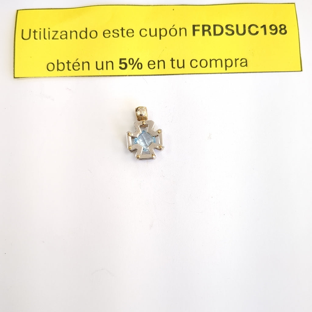 DIJE ORO COMBINADO 14 K 3,80 GRMS (SEMINUEVO)
