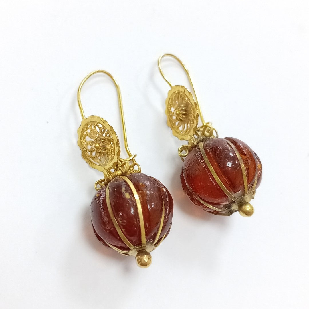 ARETES PAR ORO 10 K 3,60 GRMS (SEMINUEVO)