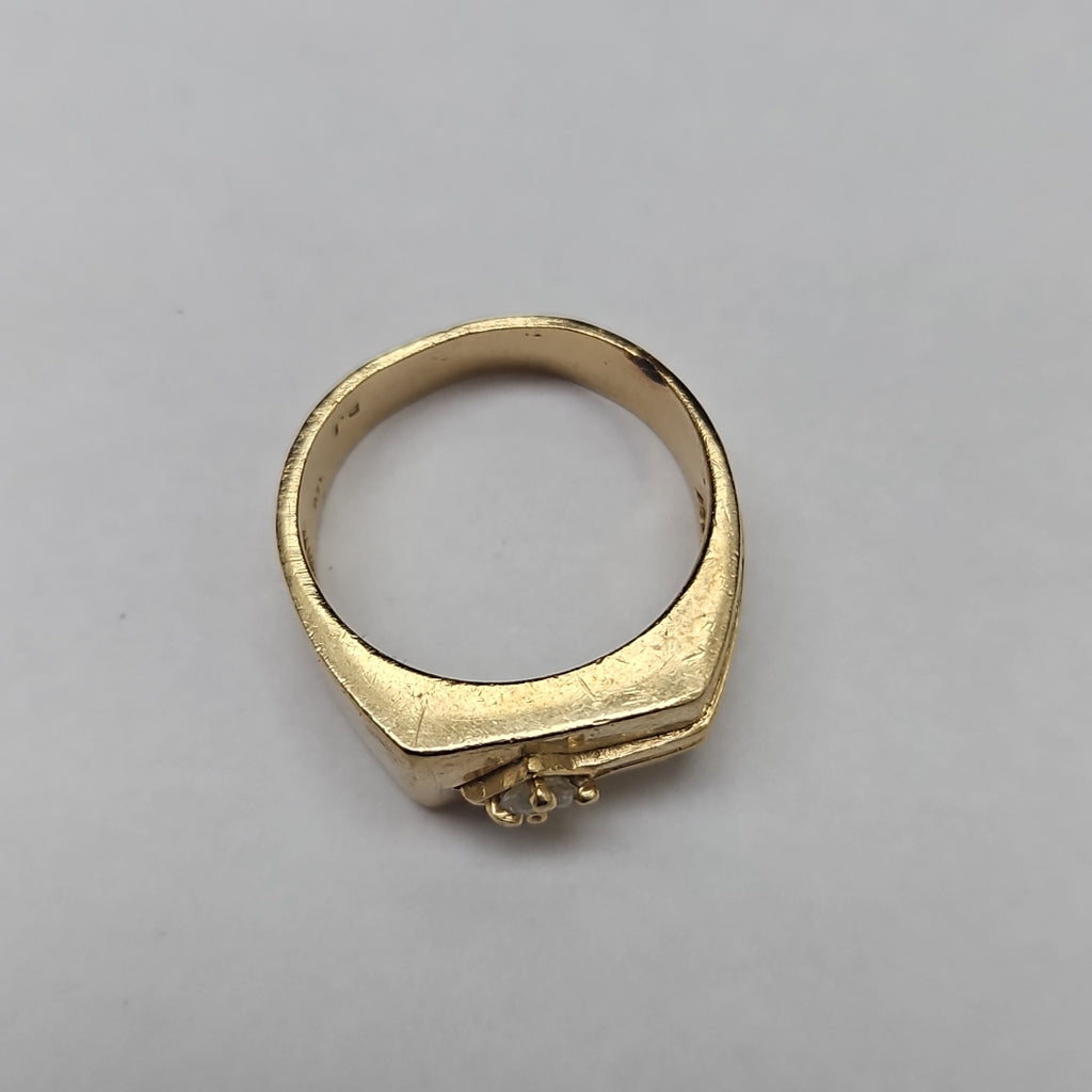 ANILLO ORO 14 K 10.4 GRMS (SEMINUEVO)