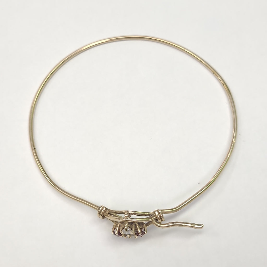 PULSERA RIGIDA ORO 10 K 4.1 GRMS (SEMINUEVO)