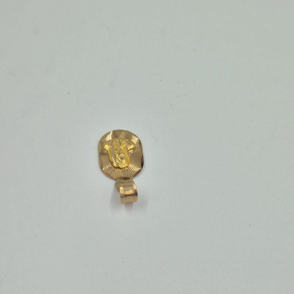 MEDALLA RELIGIOSA ORO 10 K 0,80 GRMS (SEMINUEVO)
