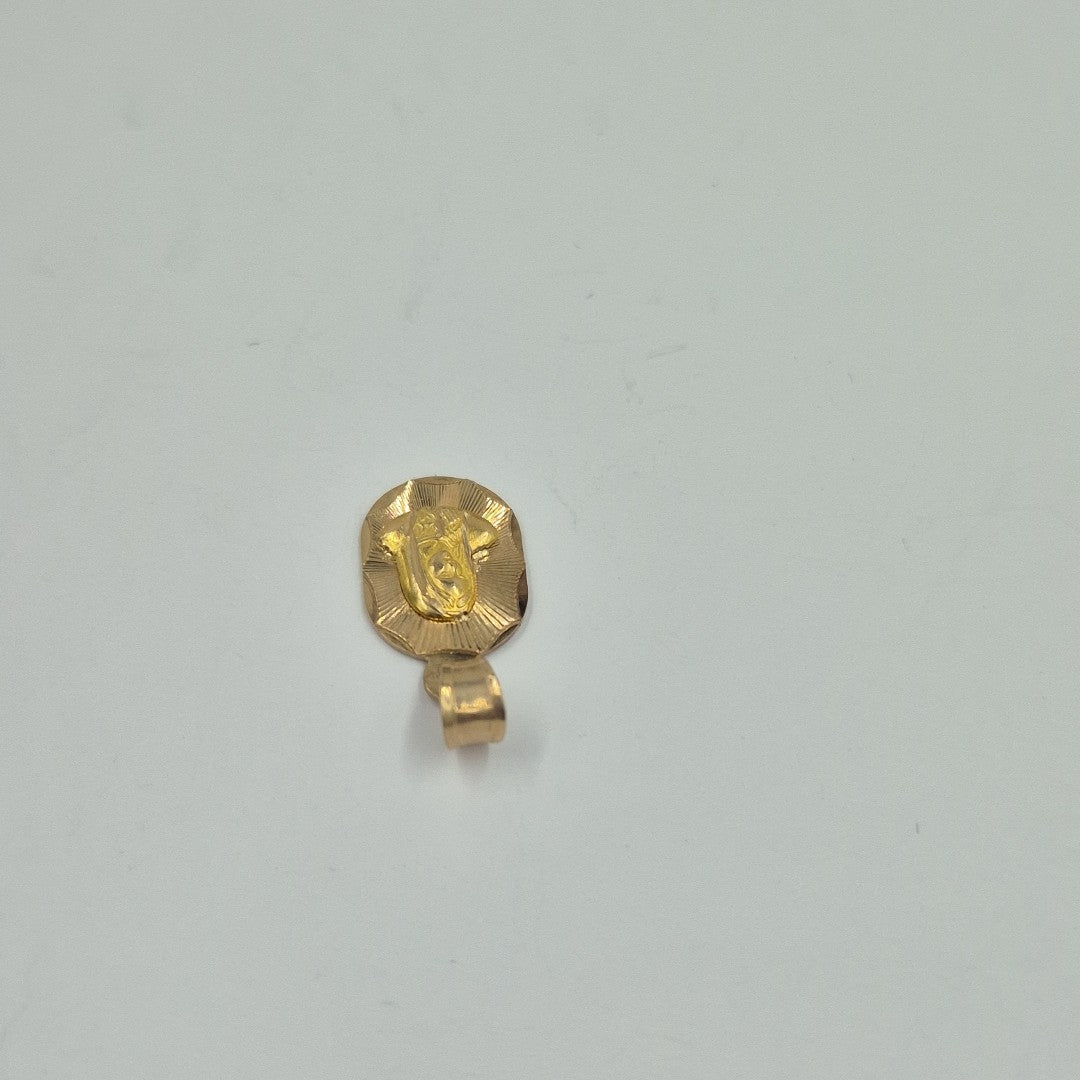 MEDALLA RELIGIOSA ORO 10 K 0,80 GRMS (SEMINUEVO)