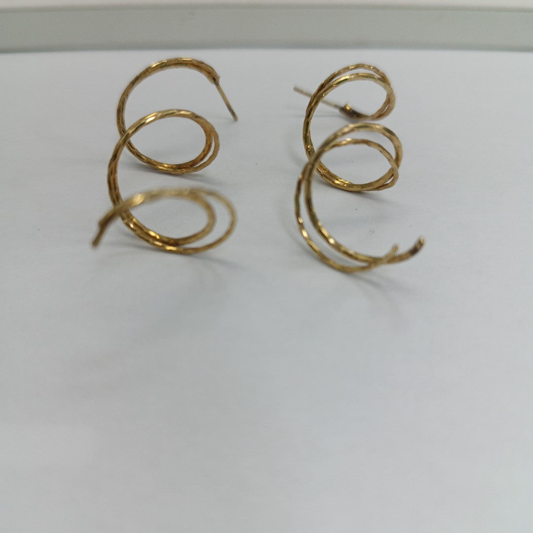 BROQUELES PAR ORO 14 K 3.1 GRMS (SEMINUEVO)