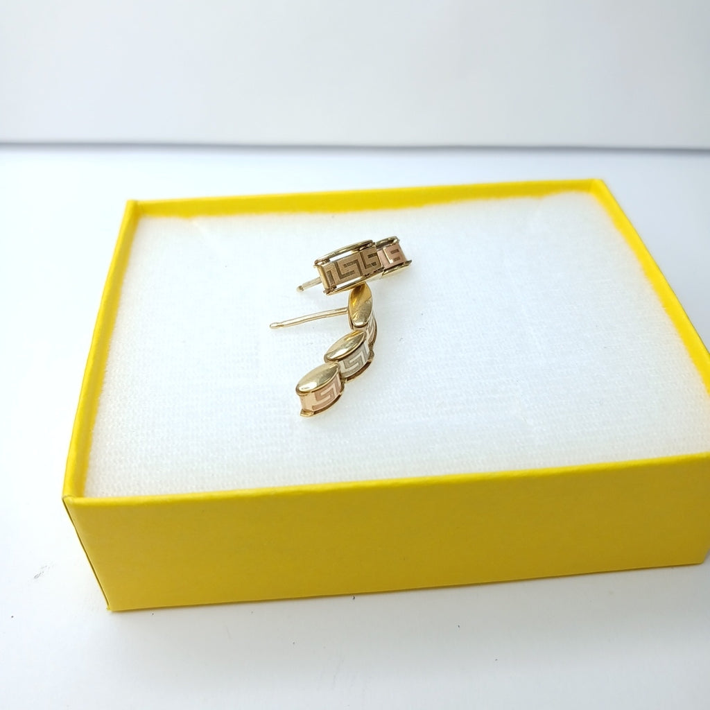 BROQUELES PAR ORO 14 K 2.9 GRMS (SEMINUEVO)