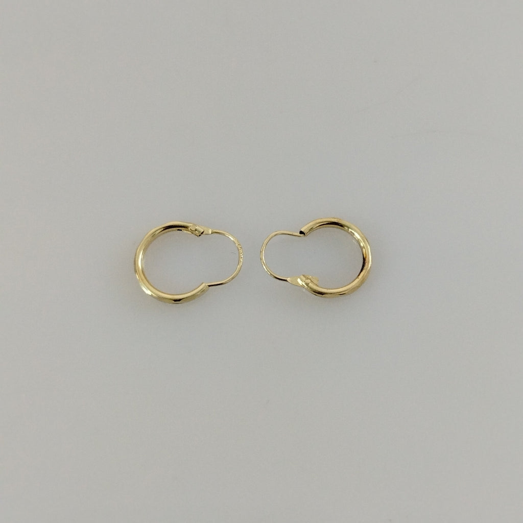 ARETES PAR ORO 14 K 0,60 GRMS (SEMINUEVO)