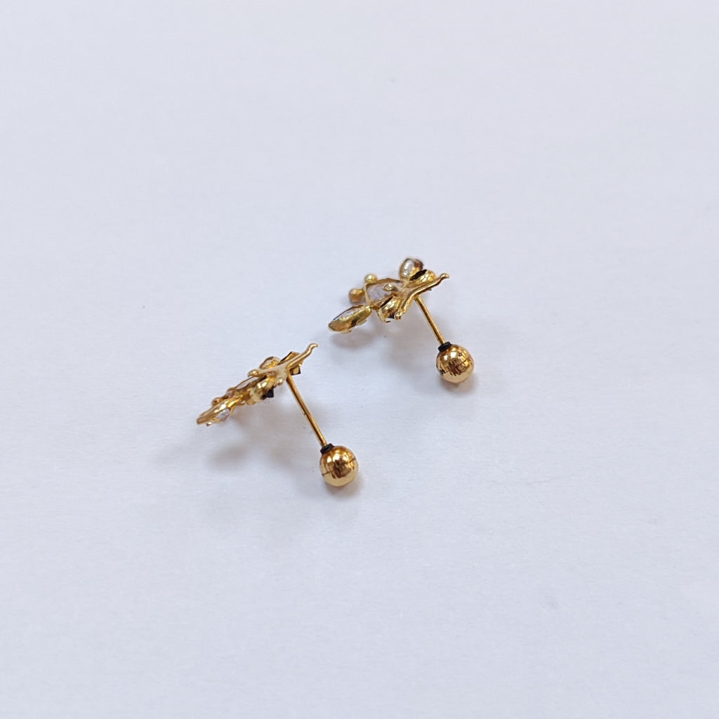 BROQUELES PAR ORO 14 K 0,90 GRMS (SEMINUEVO)