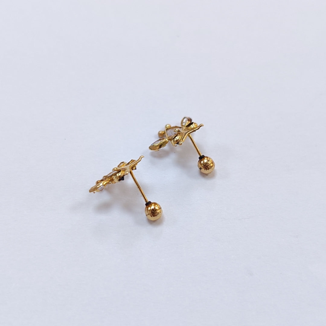 BROQUELES PAR ORO 14 K 0,90 GRMS (SEMINUEVO)