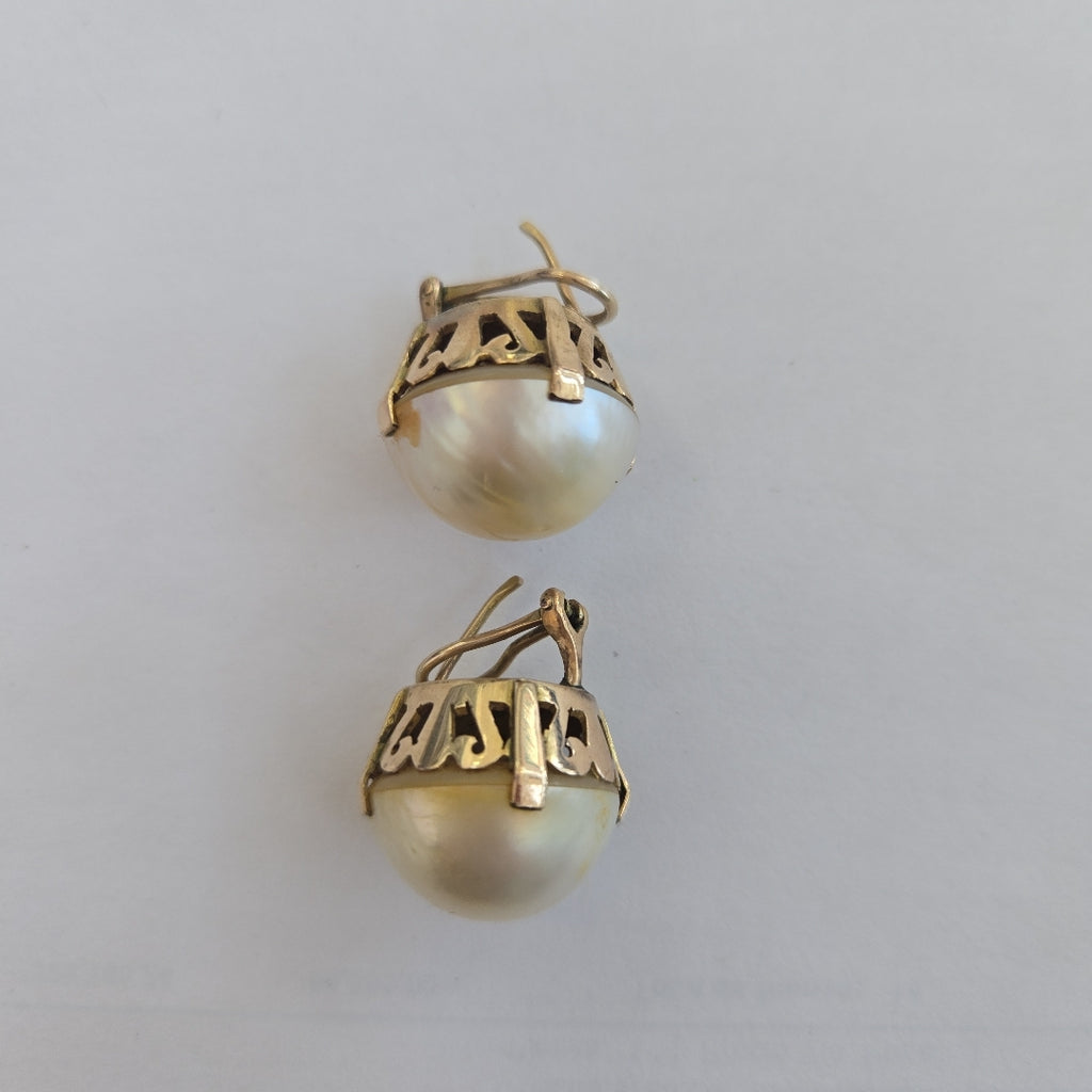 ARETES PAR ORO 8 K 14,70 GRMS (SEMINUEVO)