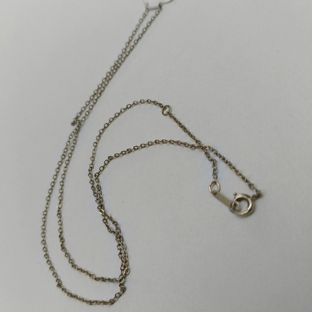 GARGANTILLA ORO BLANCO 10 K 1,80 GRMS (SEMINUEVO)