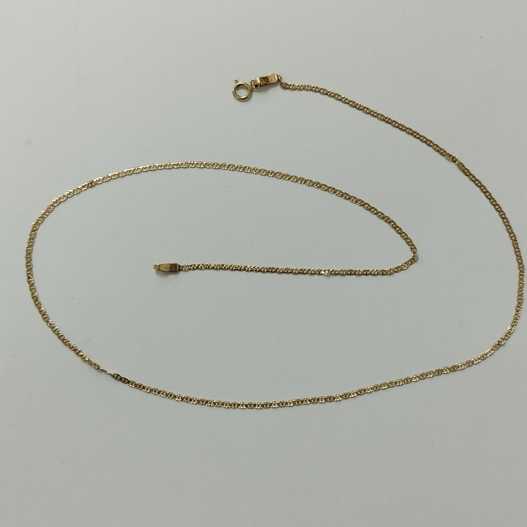 CADENA ORO 14 K 1,30 GRMS (SEMINUEVO)