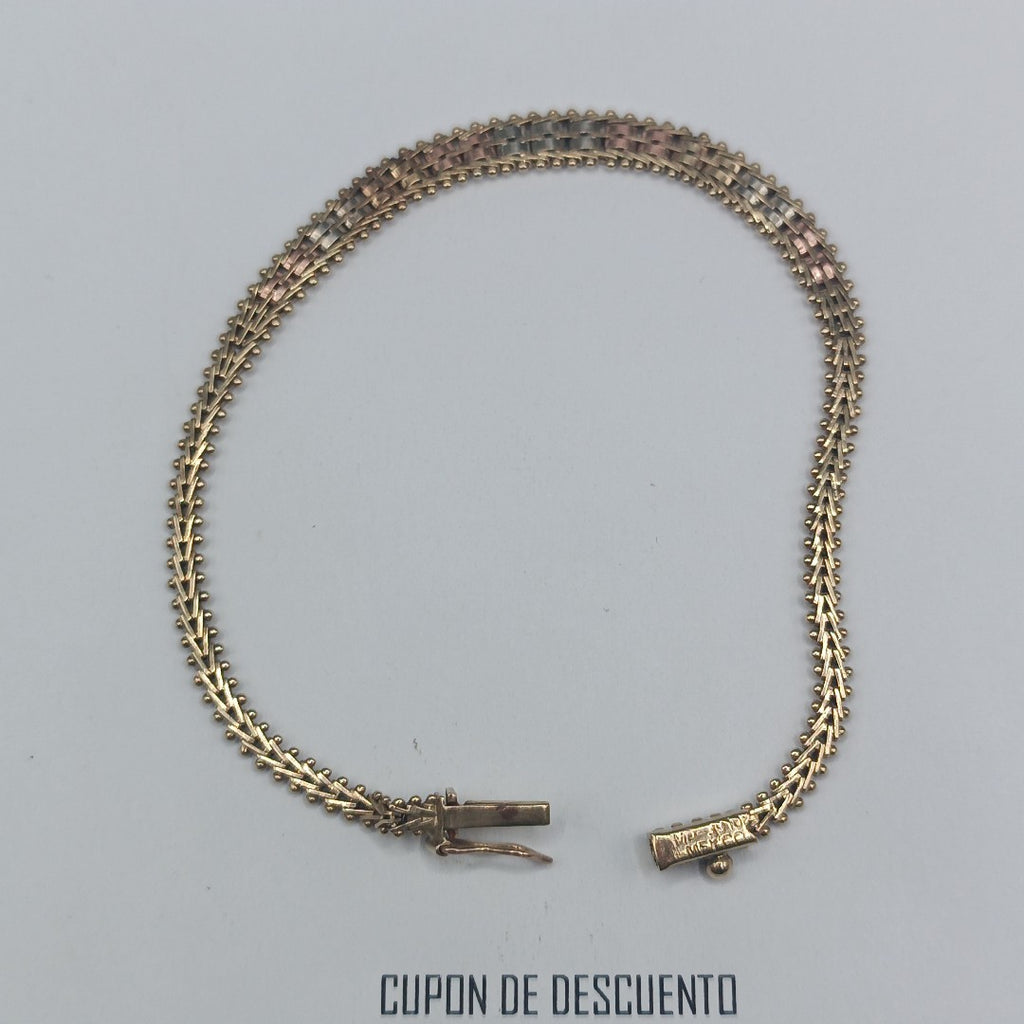 PULSERA ORO 10 K 6.8 GRMS (SEMINUEVO)