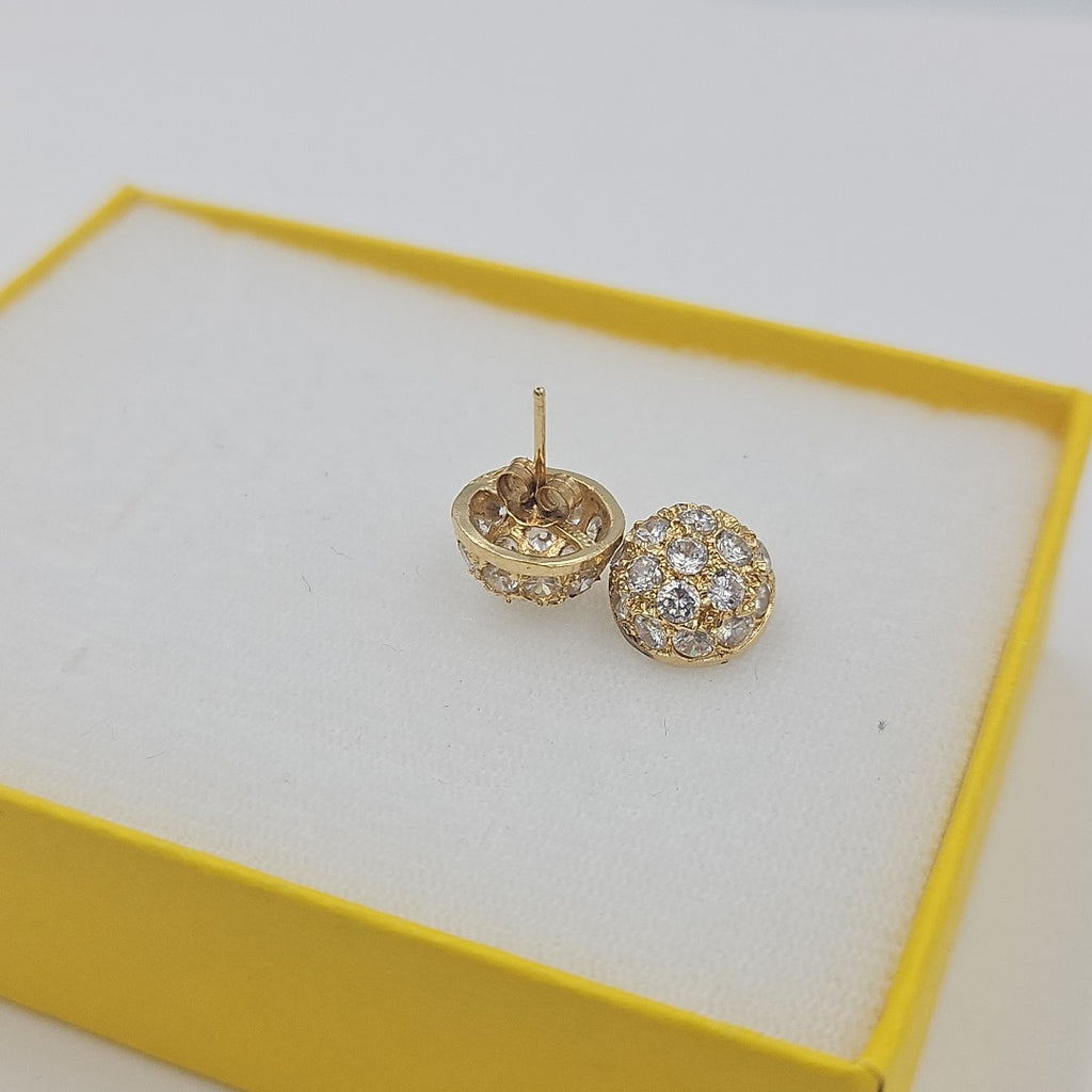 BROQUELES PAR ORO 14 K 3,20 GRMS (SEMINUEVO)