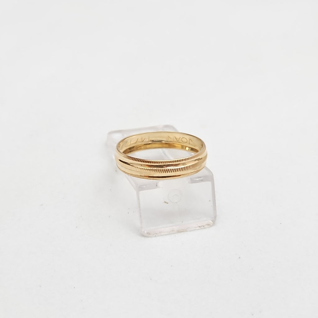 ARGOLLA ORO 14 K 1.1 GRMS (SEMINUEVO)
